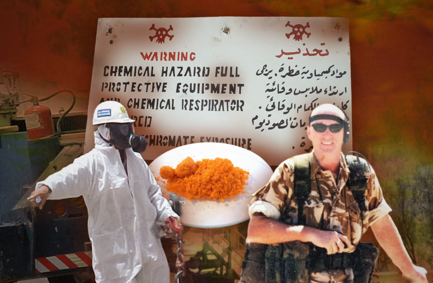 Iraq veterans living with ‘ticking time bomb’ after not receiving medical screening for deadly toxin exposure