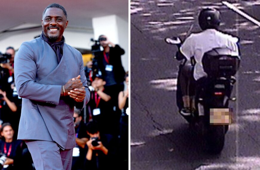 Sir Idris Elba caught speeding on moped a day after announcing Netflix movie about Charles’s charity The King’s Trust