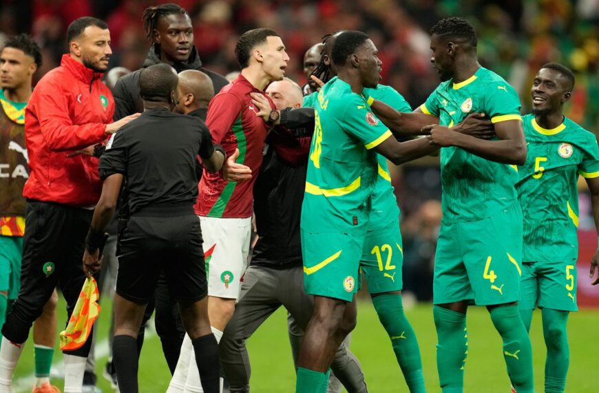 Senegal win Africa Cup of Nations after players storm off pitch during dramatic final