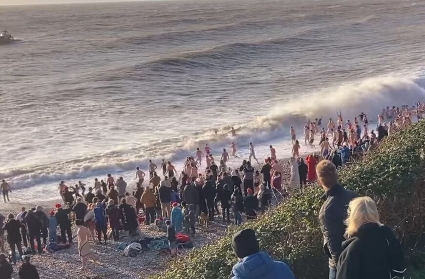 Body found thought to be swimmer Matthew Upham who went missing at Budleigh Salterton on Christmas Day