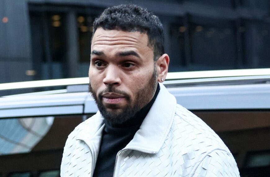 Chris Brown appears in London court over alleged ‘bottle attack’