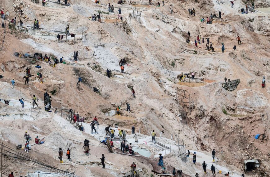 More than 200 killed after landslide hits miners extracting key smartphone mineral