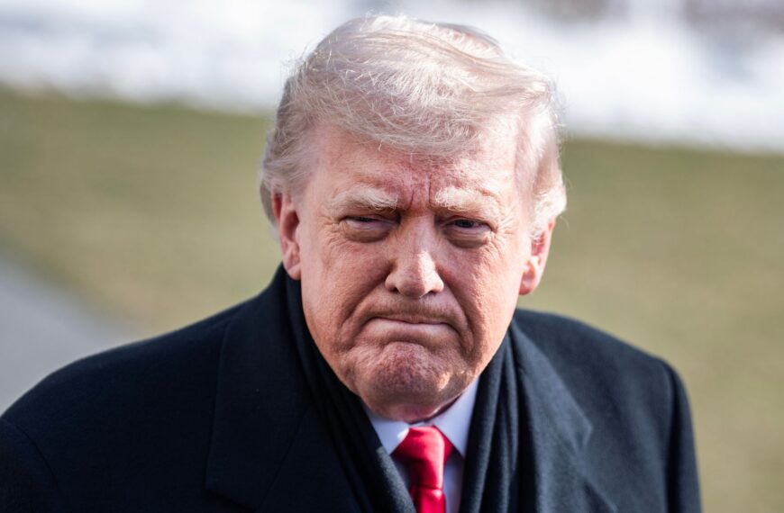 He wasn’t a would-be assassin, Trump says of ICE victim