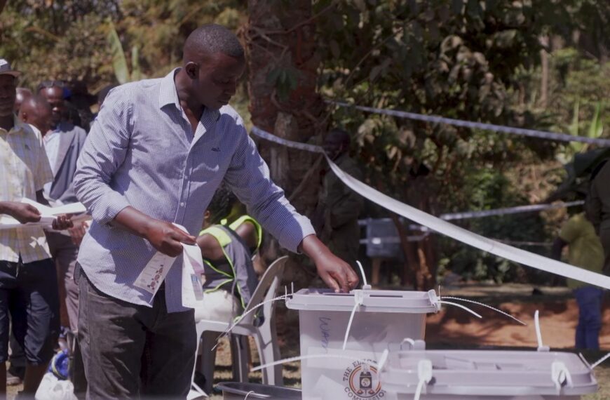 Uganda votes as its pop star politician Bobi Wine goes up against President Museveni