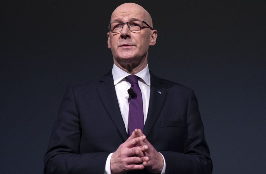 Scottish leader John Swinney says SNP winning majority in May election would be green light for indyref2