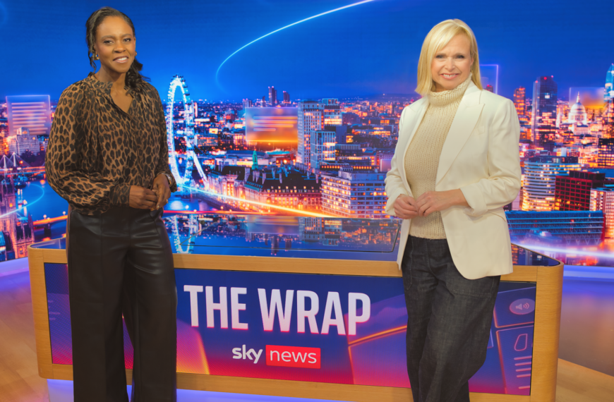 Sky News to launch new late-night show The Wrap, hosted by Anna Botting and Gillian Joseph