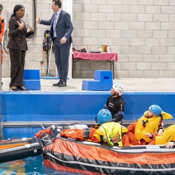 Life raft backdrop a baffling choice for Kemi Badenoch’s Aberdeen visit given latest defection