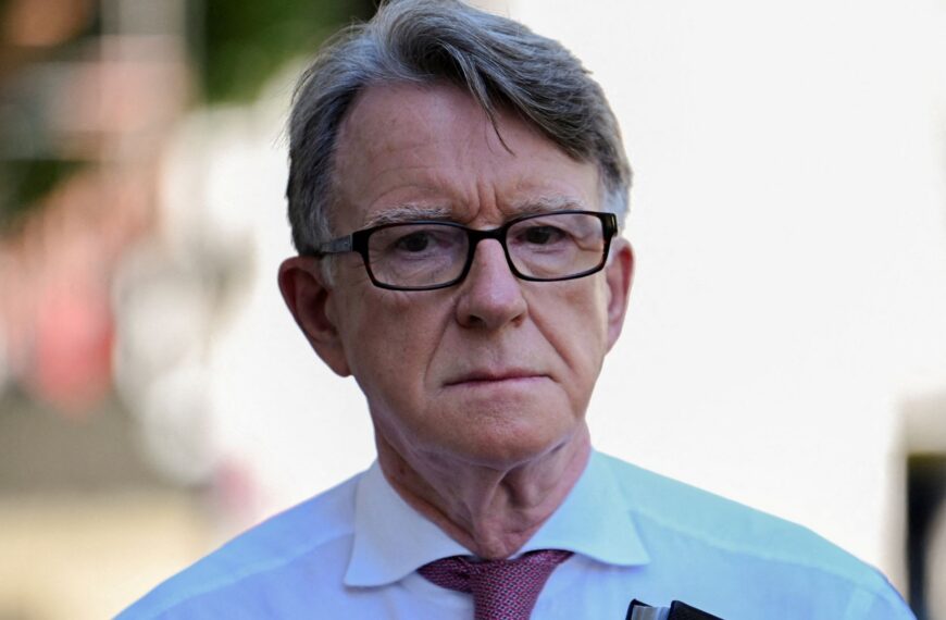 Epstein sent thousands of pounds to Mandelson’s husband for osteopathy fees, files show