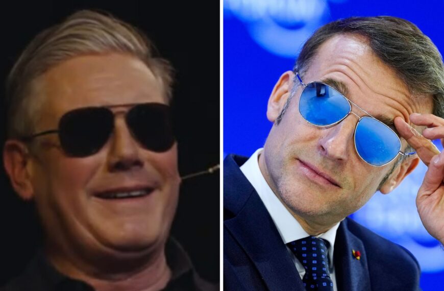 ‘Talk to me, Goose’: Starmer teases Macron with Top Gun mock up