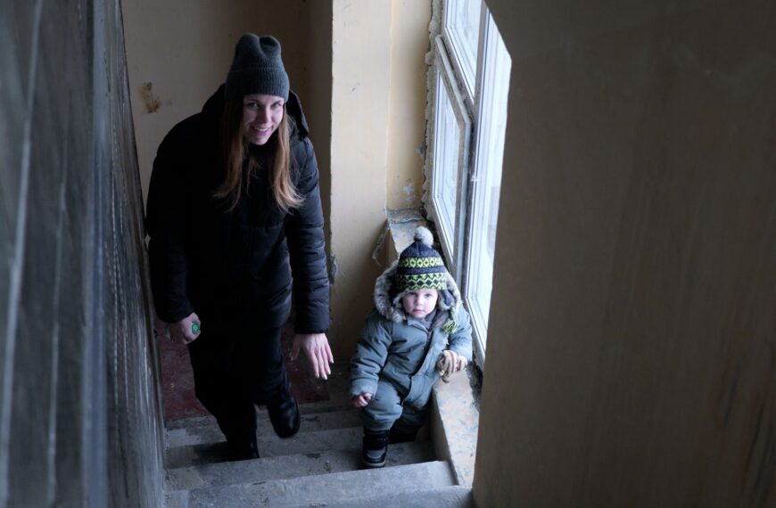 How Ukrainians are coping with brutal winter as Russia brings war into people’s homes