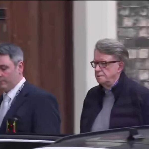 Mandelson’s lawyers say his arrest due to ‘baseless’ flight risk claim