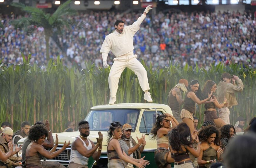 Trump blasts ‘worst ever’ Super Bowl show – as Puerto Rican rapper Bad Bunny makes history