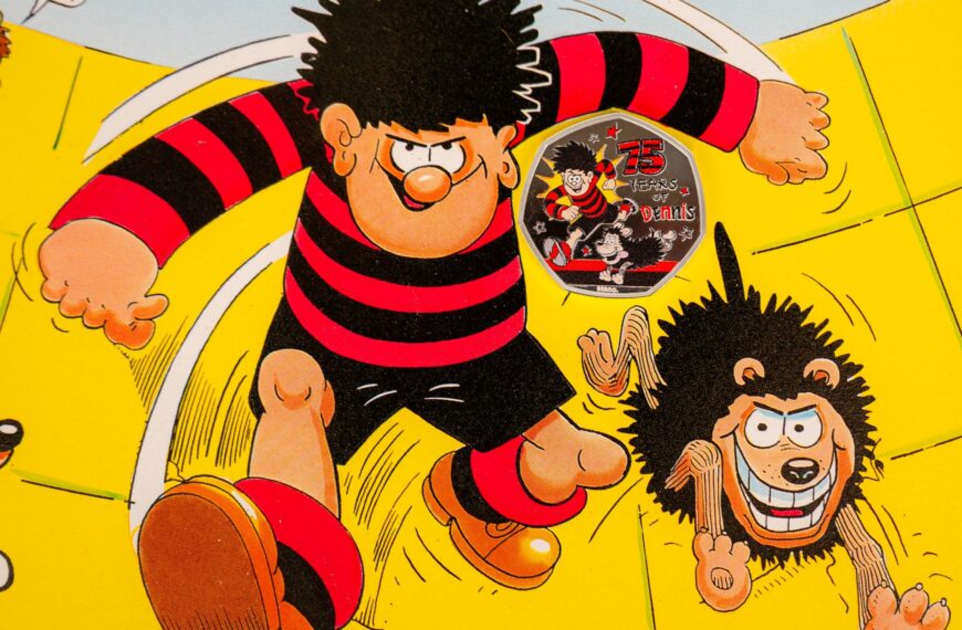 Dennis the Menace plays ‘greatest prank yet’ as Royal Mint presses 75-year anniversary 50p coins