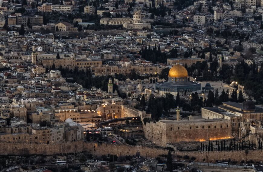 ‘It’s tense here’: Jerusalem braces for prospect of war in the Middle East