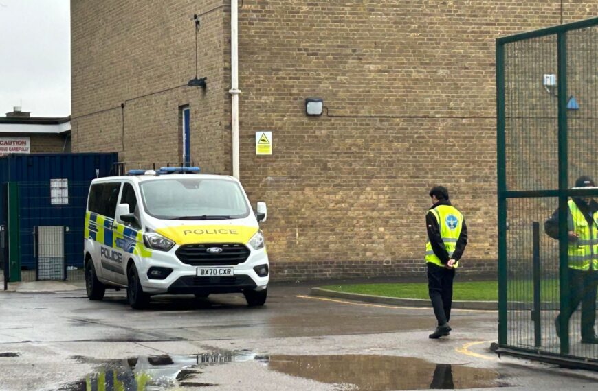 Boy arrested over double stabbing at Kingsbury High School in London is former pupil, police say