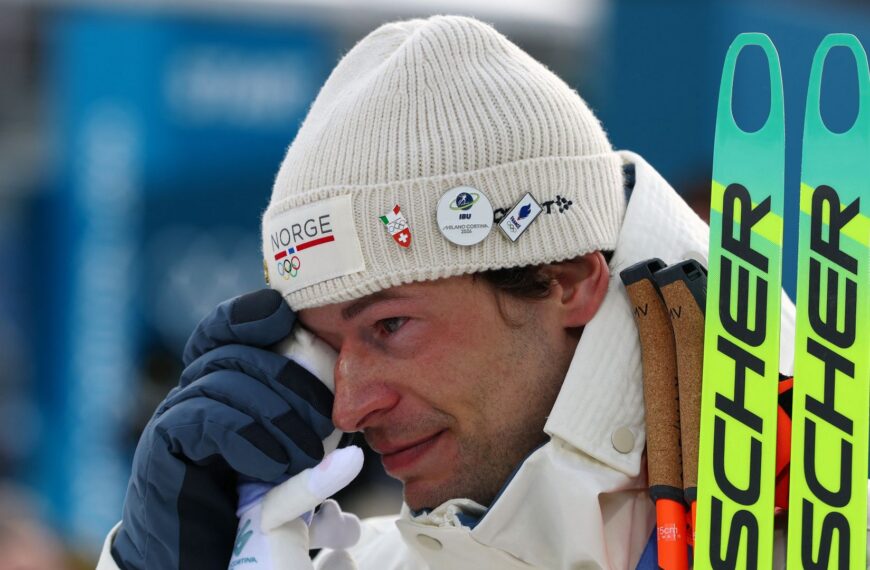 Olympian Sturla Holm Laegreid admits to cheating on girlfriend after medal win