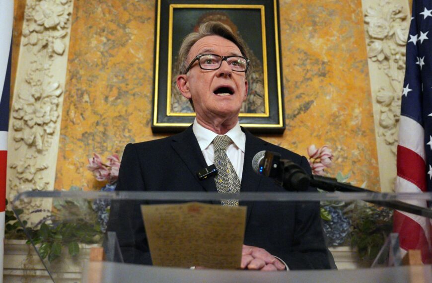 Mandelson would have had ‘thorough’ vetting process before US ambassador role, says ex-MI6 boss