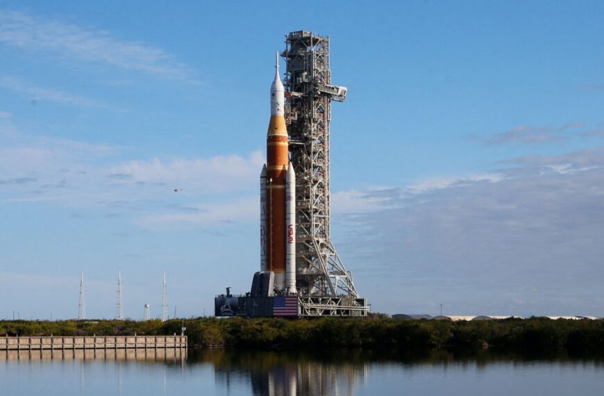 Fuel leak delays NASA’s mega-rocket moon mission