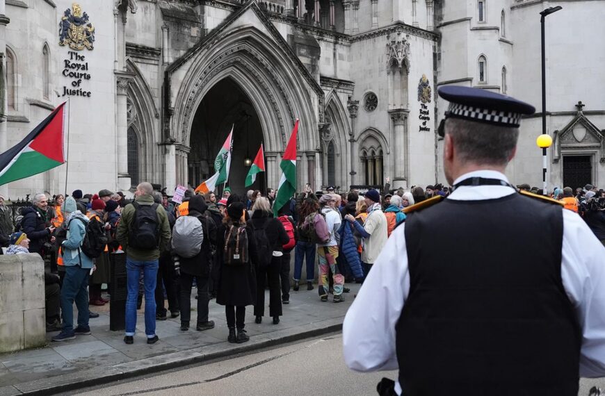 Palestine Action wins High Court challenge over government’s terror ban