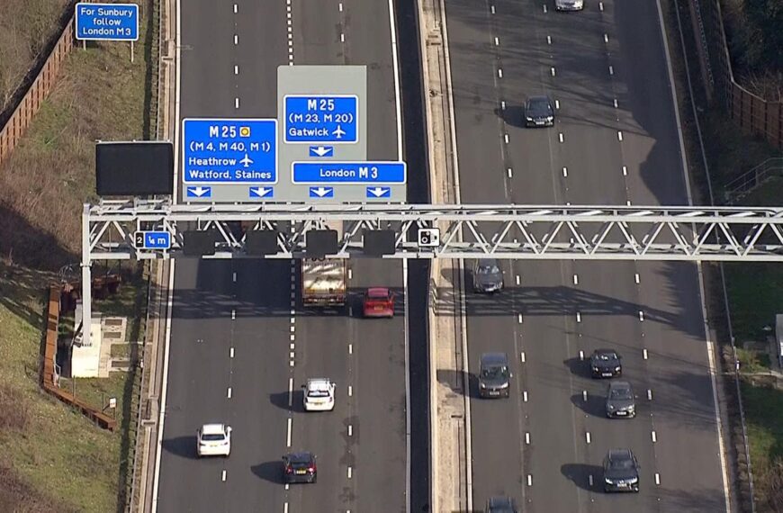 Van driver found guilty over fatal crash on M4 smart motorway in Berkshire