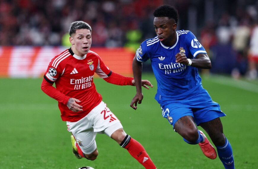 Gianluca Prestianni: Benfica player provisionally suspended by UEFA amid Vinicius Junior Champions League racism allegations