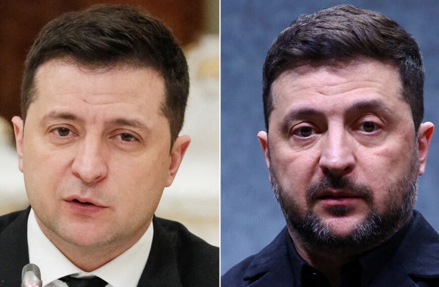 How have four years of war changed Volodymyr Zelenskyy and Vladimir Putin?
