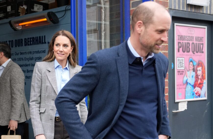 Prince William turns down Kate’s coffee – because it wasn’t decaf