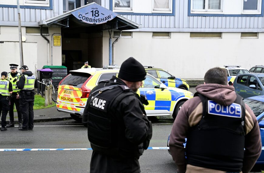 Man charged after Edinburgh ‘stabbing and tower block stand-off’