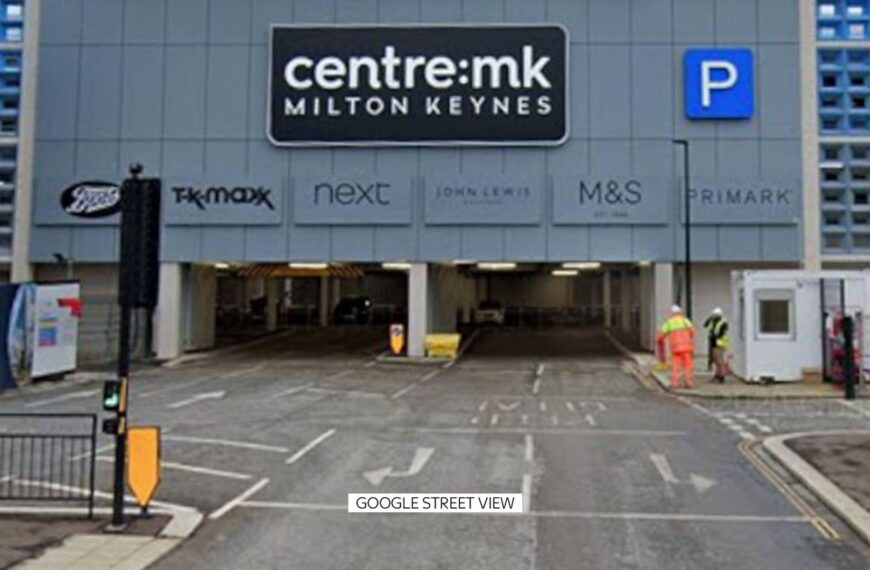 Man arrested over fatal stabbing at Milton Keynes shopping centre