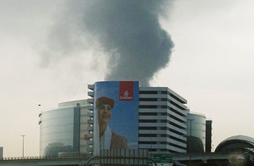 Dubai airport shutdown affects thousands of UK passengers as drone strikes fuel tank