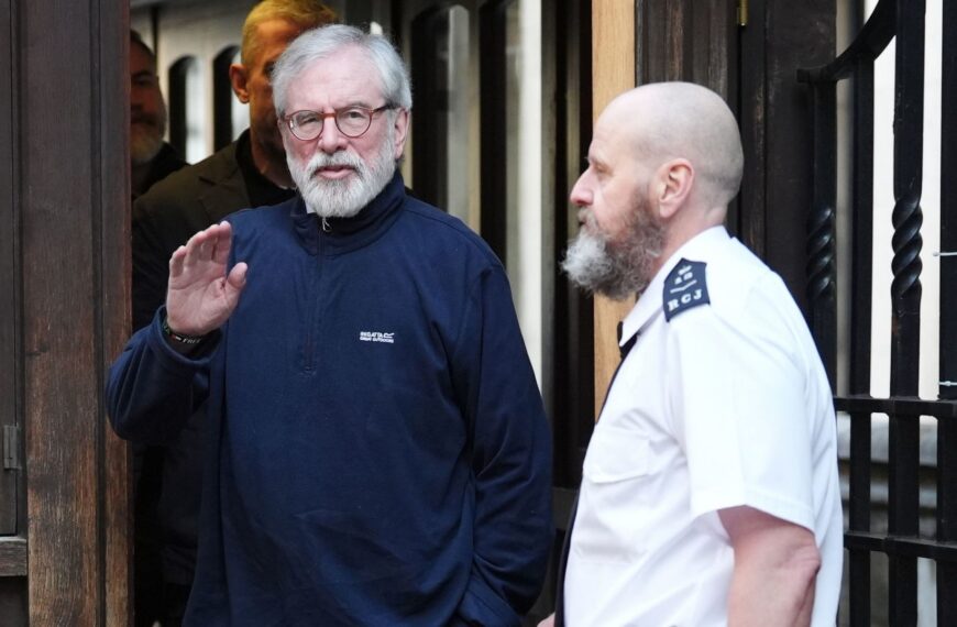 Gerry Adams at London trial to ‘assert legitimacy of the republican cause’