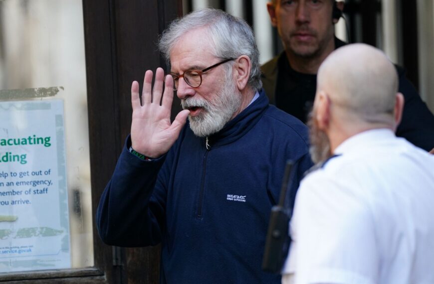 Gerry Adams calls IRA ‘undefeated’ as he denies being a member in court