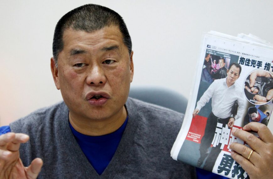 Hong Kong booksellers arrested for ‘seditious publications’ as Jimmy Lai’s biography seized