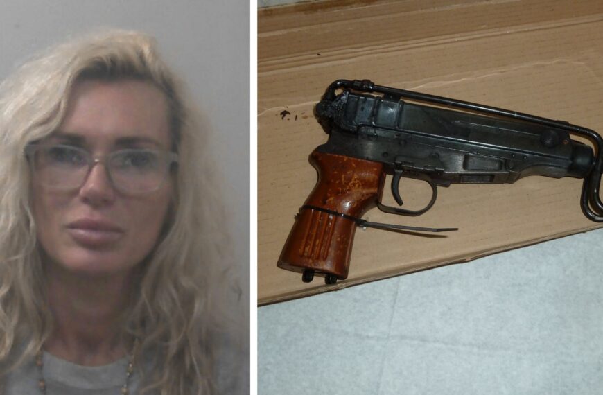 Woman jailed for smuggling heroin and ‘terrifying’ arsenal of guns into UK