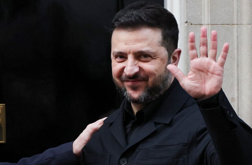 Zelenskyy boasts about Ukrainian drone tech in more upbeat speech to MPs and peers