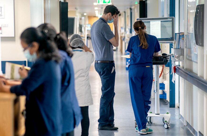 Attacks on NHS staff reach three-year high in ‘deeply worrying’ survey