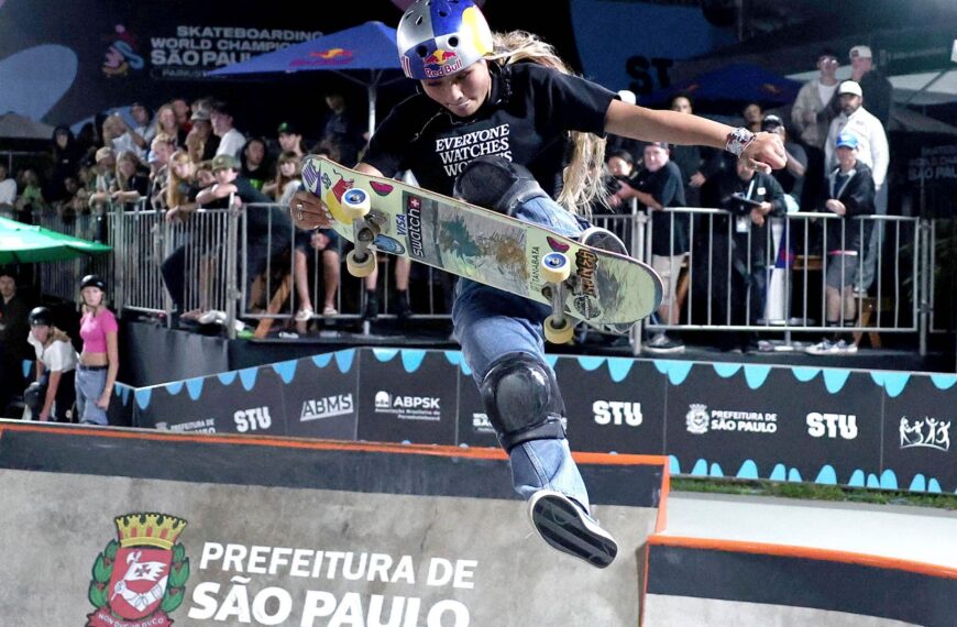 British teen Sky Brown is skateboarding world champion again