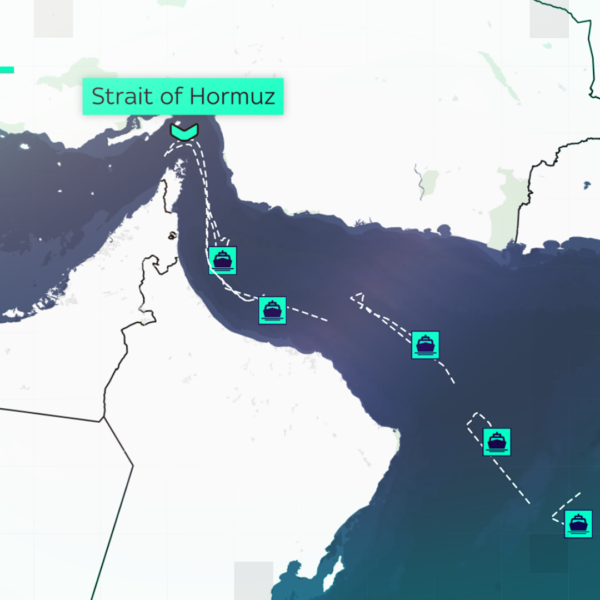 Ship tracking reveals tankers and millions of barrels of oil stuck in the Gulf