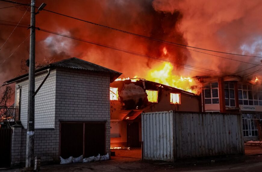 Five killed in Russian strikes on Ukraine as peace talks stall amid Middle East conflict