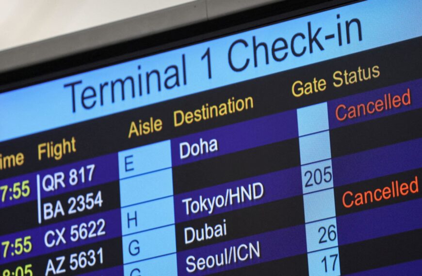 Stranded Britons in Middle East – what you need to know as flights back to UK begin